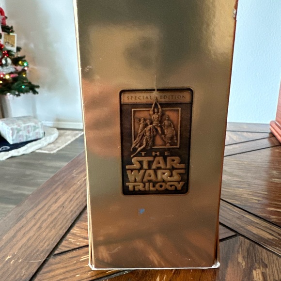 Star Wars vintage 1997 vhs tapes collectors edition trilogy